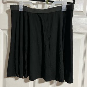 Black ASOS Elastic Waist Skirt.